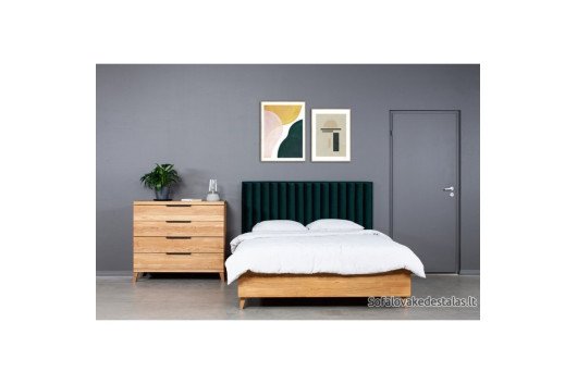 Ліжко Oak base Glam 160