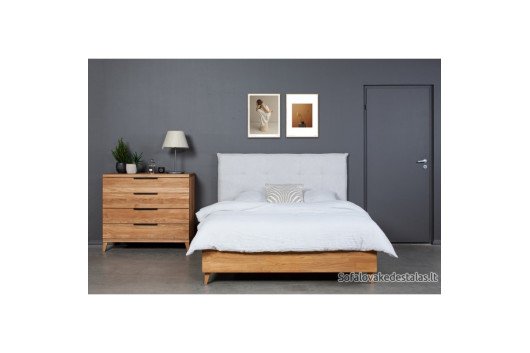 Ліжко Oak base Helsinki 160