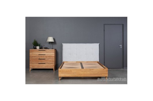 Ліжко Oak base Helsinki 160