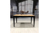 Стіл дубовий розсувний  " Solid  Black140-180/90/75"