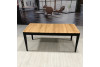 Стіл дубовий розсувний  " Solid  Black140-180/90/75"