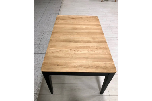 Стіл дубовий розсувний  " Solid  Black140-180/90/75"