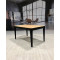 Стіл дубовий розсувний  " Solid  Black140-180/90/75"